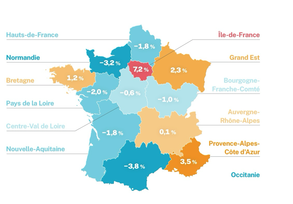iDGARAGES disparité tarifaire 2024 par région