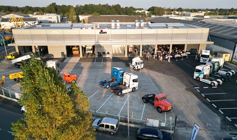 Scania France_Dian atelier carrosserie peinture Nantes