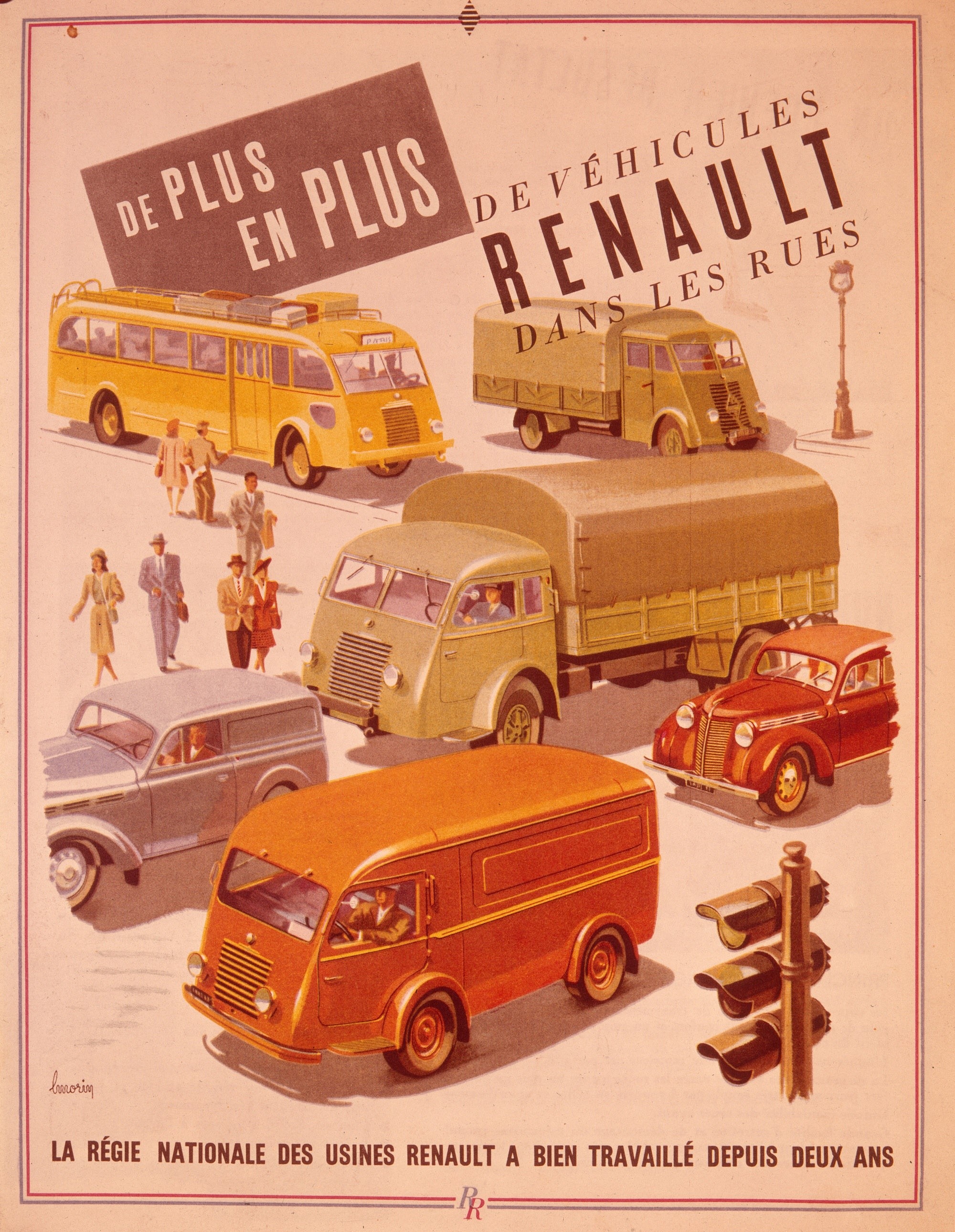 Renault Un Voyage Dans Le Bon Vieux Temps De La Pub