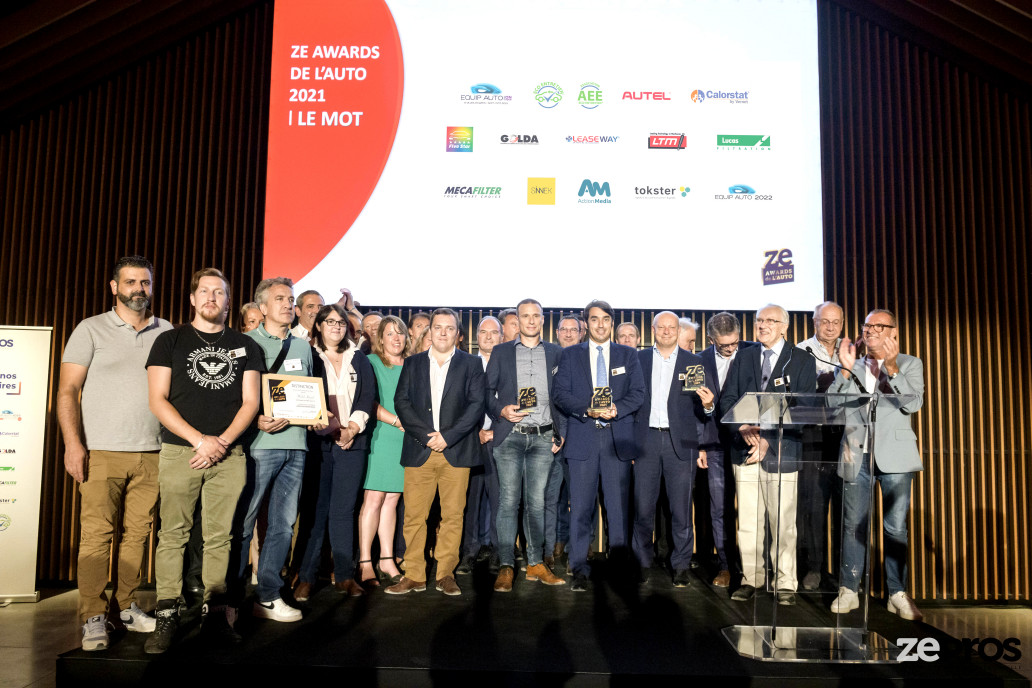 Les partenaires et les gagnants des Ze Awards 2021 de Zepros.