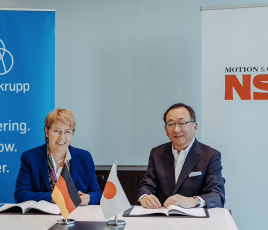  MERZ Martina et NOGAMI Saimon thyssenkrupp/NSK 