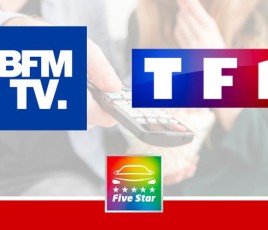 Five Star sur BFM TV et TF1 en 2023