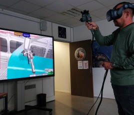 Simulateur de formation peinture en réalité virtuelle R-M