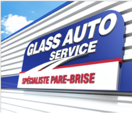 GLASS AUTO SERVICE panneau