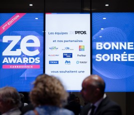 Ze Awards de la Carrosserie écran d'accueil