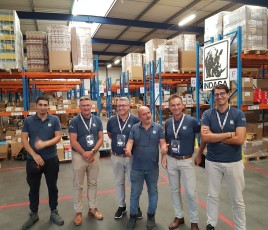 Indasa France accueille quelque 10 000 références et 700 000 de valeur de stock sur son siège de Rillieux-la-Pape (69).