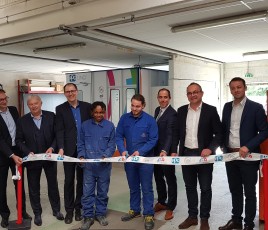 Inauguration partenariat entre PPG, le lycée Charles Petiet et le CFA de la FFC