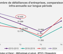 BPCE T2 2024 comparaison infra-annuelle sur longue période