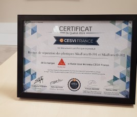 Certificat CESVI Sika