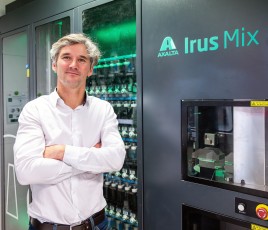 Lionel Tiberghien devant Axalta Irus Mix