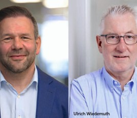 Philipp Hess, new sales director, and Ulrich Wiedemuth, sales director bilstein group