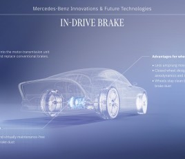 Mercedes in-drive Brakes