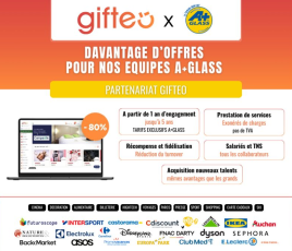 Partenariat A+Glass Gifteo