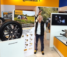 Véronique Giraud, directrice générale de Continental France.