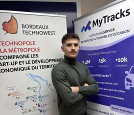 Hugo Real, co-fondateur de la plateforme MyTracks. 
