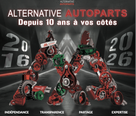 ALTERNATIVE AUTOPARTS 10 ans