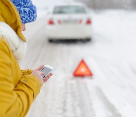 Assistance sous la neige