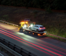 Remorquage sur autoroute