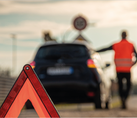 Véhicule en panne
