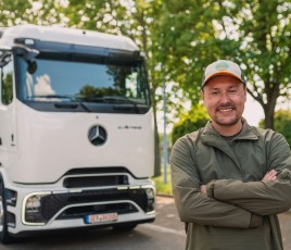 Mercedes Benz Elektrotrucker