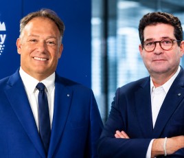 De gauche à droite, Stéphane Caldairou et Hervé Miralles (Emil Frey)