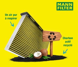 MANN-FILTER Campagne charbon actif