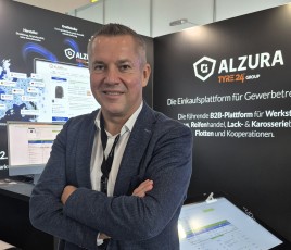 Michael Saitow, fondateur et dirigeant d’Alzura Tyres. 
