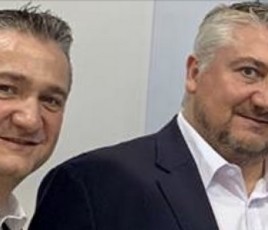 Jean-François et Olivier Desmet (Nippon Pièces Services et Nord Distribution).