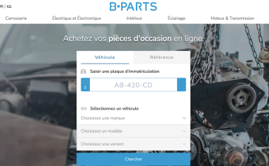 _BPARTS  new site screen