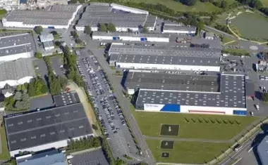 Gruau vue du ciel
