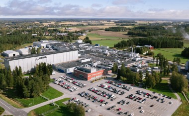 Le site de production de Mirka à Jeppo, en Finlande.