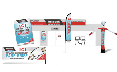 Pack communication Motorcraft Glass