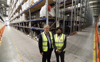 Steve Horne and Sukhpal Singh Ahluwalia