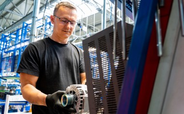 BORG employee testing alternator