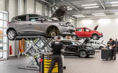 Réseaux réparation atelier Renault