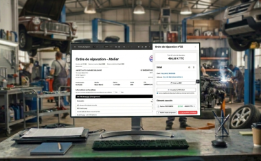 Visuel ordre de réparation