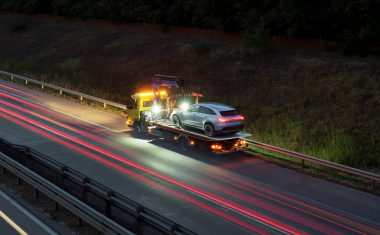 Remorquage sur autoroute