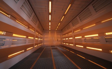 CABINE CMC RAPTOR VUE INTERIEURE