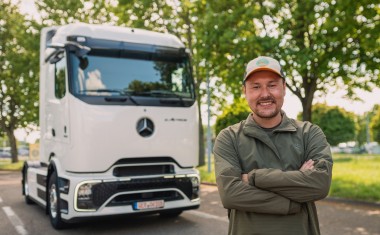 Mercedes Benz Elektrotrucker
