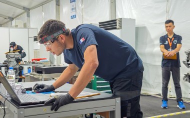 Remi SZENDROI competition prépa WorldSkills 2