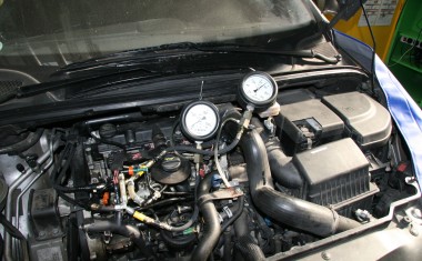 Modèle en coupe d\'un moteur essence fiat 4 cylindres a injection  électronique L-Jetronic