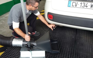 Controle technique DEKRA FUMEE