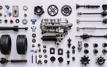 Véhicule en éclaté