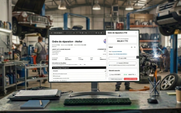 Visuel ordre de réparation
