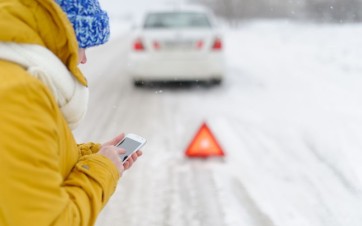 Assistance sous la neige