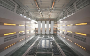 Cabine CMC Raptor vu de l'intérieur