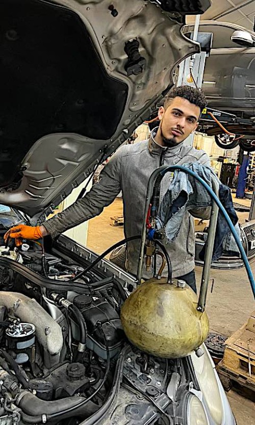 Chez Autologic Motors, le garage de KEVIN MARCHAND en Normandie