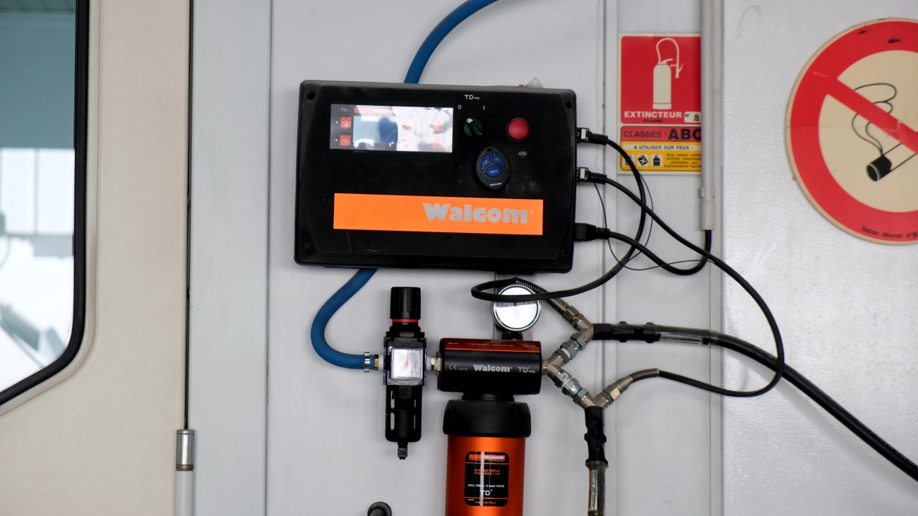 Groupe Maurice 09 - Equipement cabine de peinture CR OD