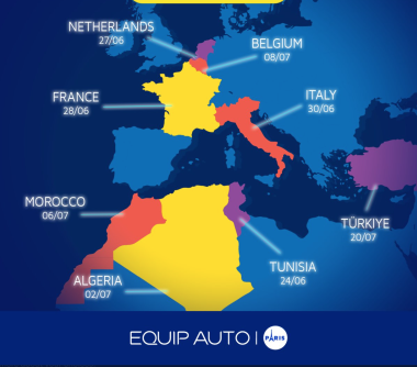 EQUIP AUTO 2022 TOUR D'EUROPE