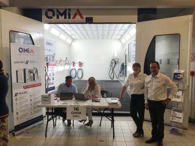 Omia Cabines de peinture au Salon des partenaires CESVI France 2022